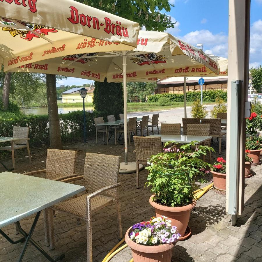 Gasthaus Pension Rezatgrund Windsbach Exterior foto